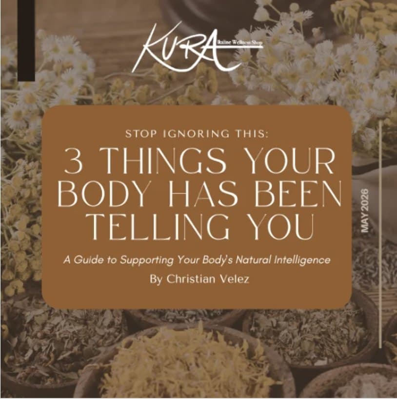 Cover of the free guide, 3 Things Your Body Has Been Telling You